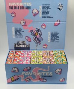 Blue Batch 2G Liquid Diamonds Disposable - By Favorites