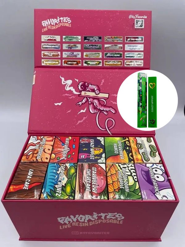 Pink Batch Live Resin Disposable (1g) - By Favorites