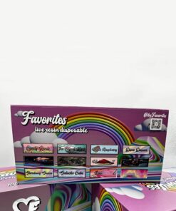 Rainbow Batch Live Resin Disposable (1g) - By Favorites