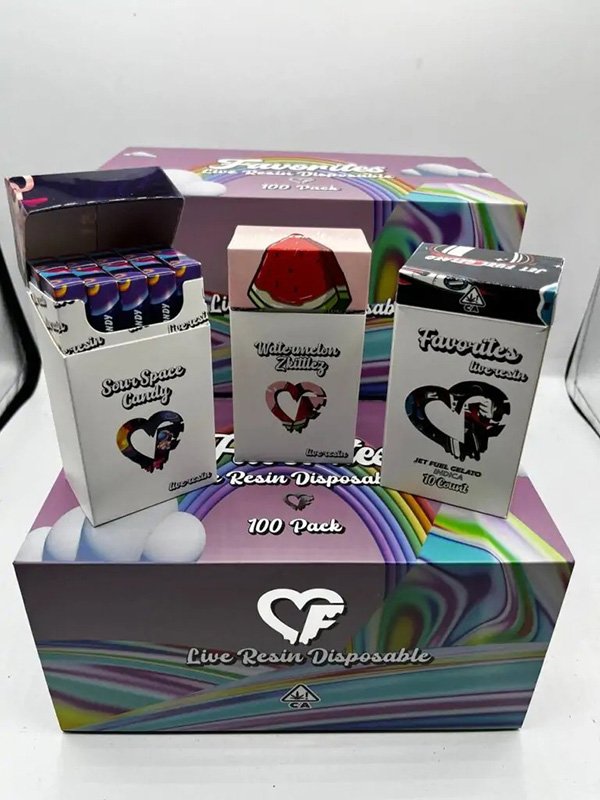 Rainbow Batch Live Resin Disposable (1g) - By Favorites