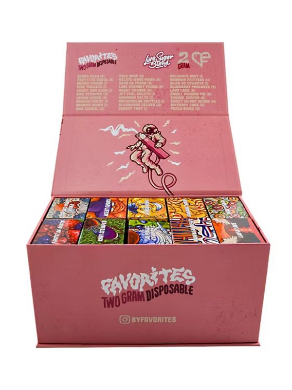 Red Batch 2G Live Sugar Blend Disposable - By Favorites