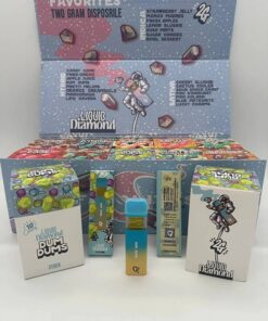 Sky Blue Batch 2G Liquid Diamonds Disposable - By Favorites